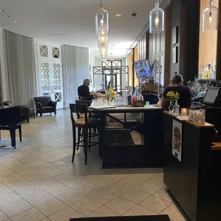 Bar area