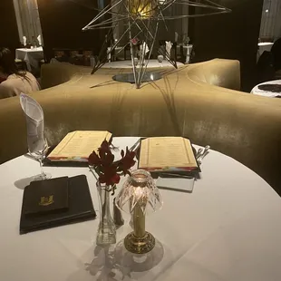 Romantic velvet booths!