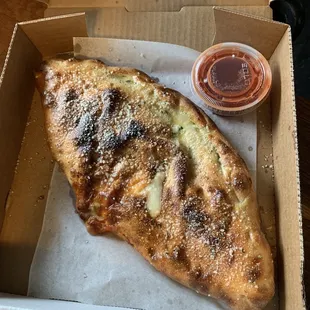Create Your Own Calzone (pepperoni, sausage, onions)