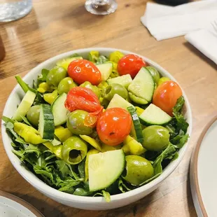 Mixed green salad