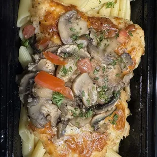 Chicken &amp; Salmon Soto