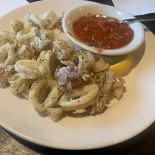 Calamari. It was lacking flavor.