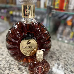 a bottle of rummy martini