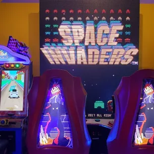 Space Invaders!! More epic than it looks! Have plenty of coins available.