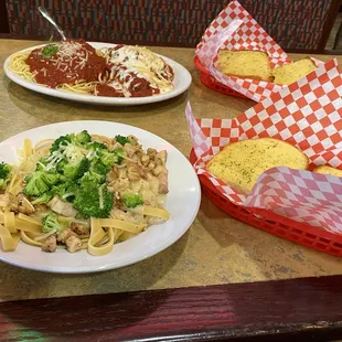 Chicken Fettuccini with Broccoli