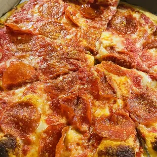 Pepperoni pizza