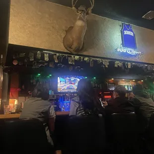Bar area pic taken from booth seating.