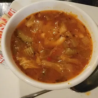 Bowl of Homemade Minestrone Soup