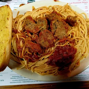 Spaghetti and Meatballs