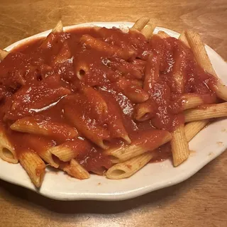 Spaghetti Or Mostaccioli With Tomato Or Vegetarian Sauce