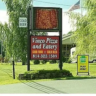 Pizza , Pastas, Salds and Subs, Vinco Pizza, 322-1509