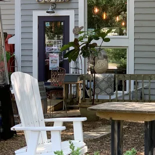 Outside patio