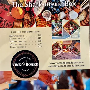 the menu