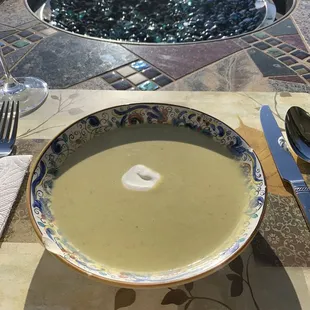 Asparagus soup