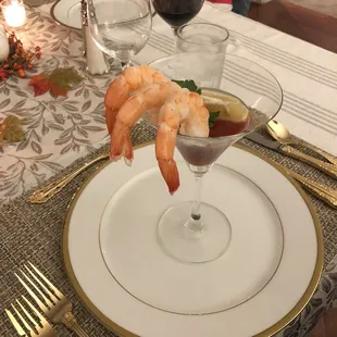 Shrimp cocktail