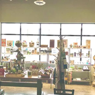 the interior of a grocery store