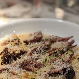 Braised rib risotto