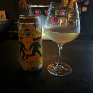 Pilsner &amp; Sauvignon Blanc