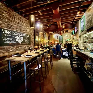 THE LONG VIEW INSIDE.