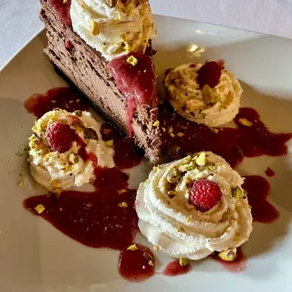 Dark Belgian Chocolate Cheesecake