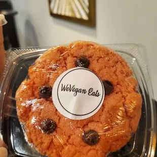 Chocolate covered strawberry cookie