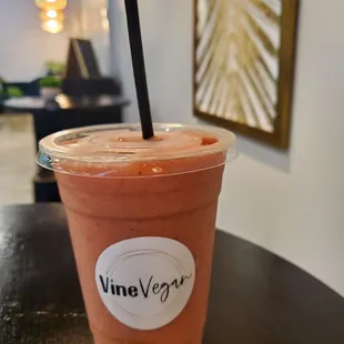 Sunrise Strawberry Smoothie