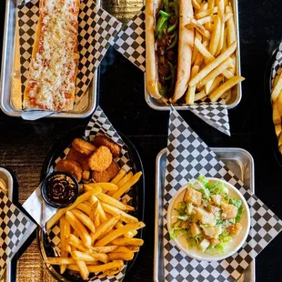 fish and chips, food