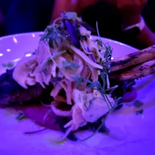 Lambchops (Appetizer Ordered for Entree)