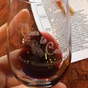 $5 for 5 wine tasting.