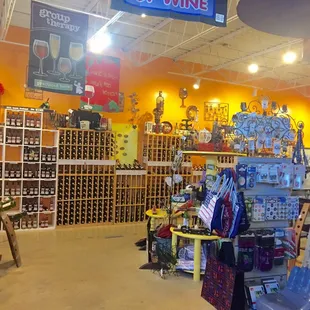 Inside of Vines to Cellar in Port Washington, WI