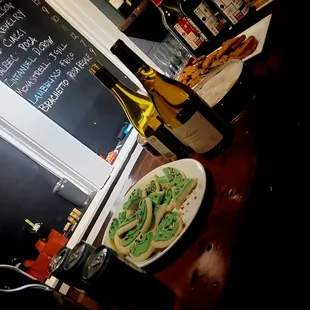 Cookie and Wine pairings Christmas event