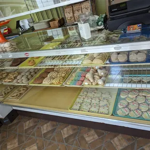 a variety of baked goods
