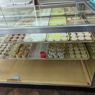 a variety of pastries