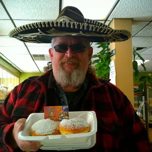 Just 2 Paczki a Blueberry n Custard best Downriver delicious