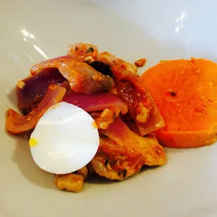 Another of the dishes from the pairing. Both were served cold for this pairing &amp; were loved by all the guests