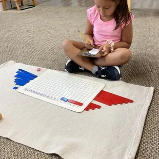 Montessori math is full of wonderful hands on activities to help a child grasp abstract concepts with concrete materials.