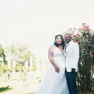 In front of the vineyard