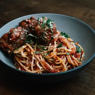 pasta dish, pasta, food