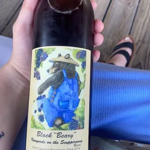 Black beary wine