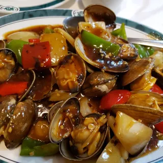 Manila Clam Sauteed with Black Bean Sauce