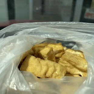Small fried tofu