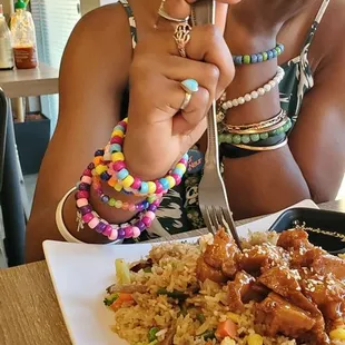 Orange chicken