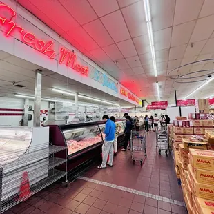 people shopping in a store