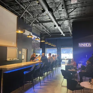 Bar area