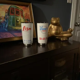 Thank you for the wonderful cups!