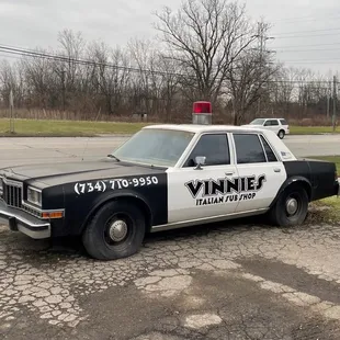 a police car