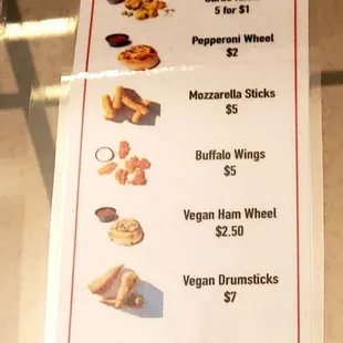 the side menu