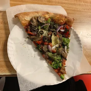 Vegan Mixed Veggie Pizza