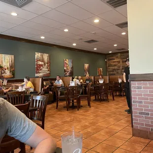 a man sitting at a table