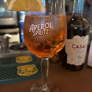 April spritz.  Old school and delicious.